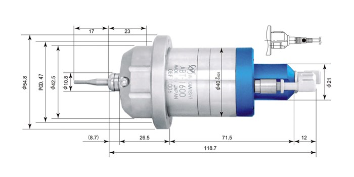 ABT-1600氣動精密主軸 ABT-1600氣動精密主軸